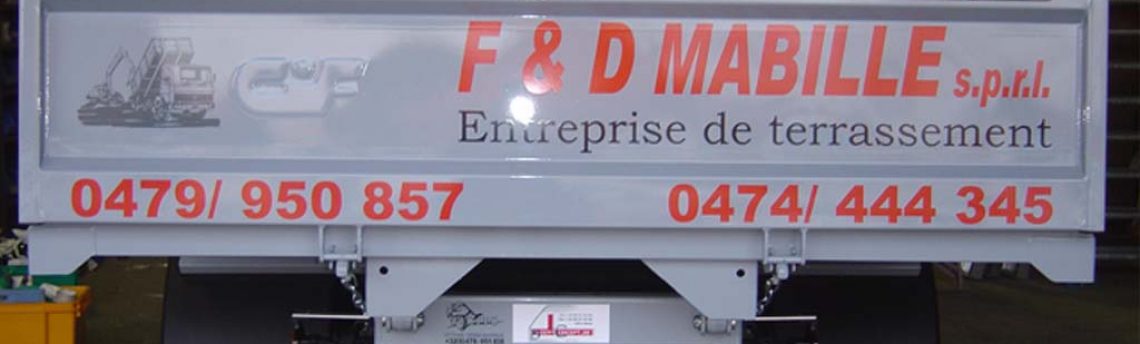 Signalétique de camion